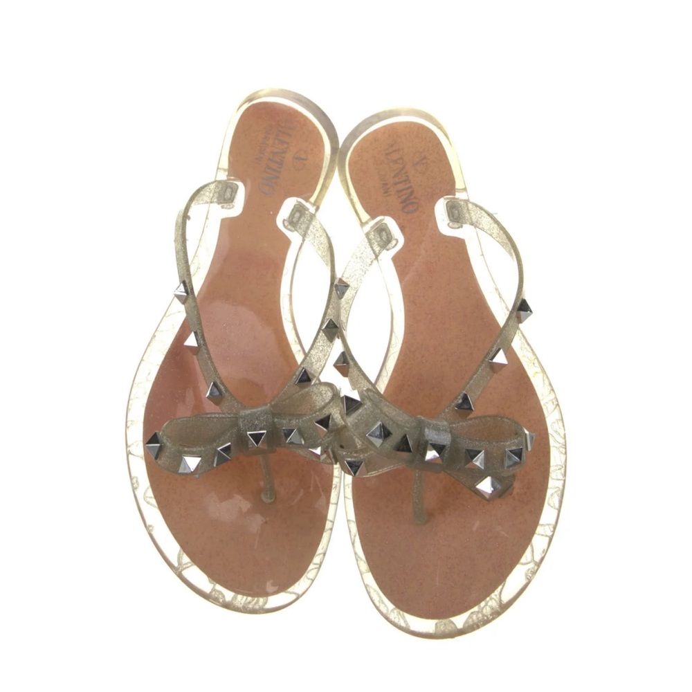 VALENTINO (authentic) classic rockstud jellies sandals